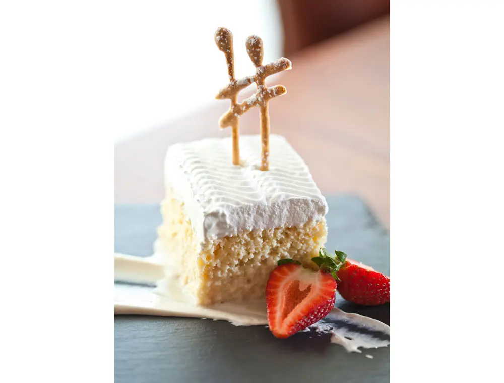 Everyone should try Churrascos' original tres leches at least once. 
