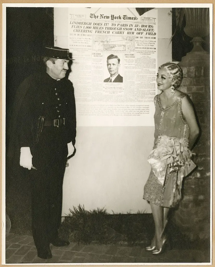 Jake and Nancy Hamon at their Lucky Lindy party, held in 1951.