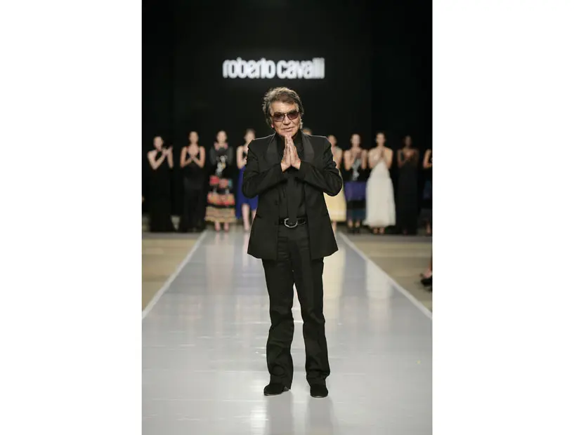 Roberto Cavalli at Fashion at the Park, October 2008