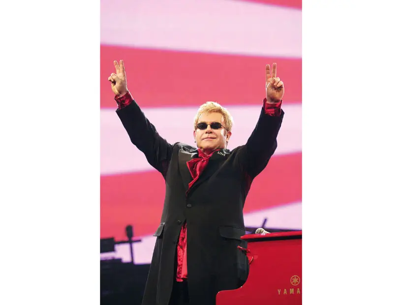 Elton John is headed to Austin. (Photo by Marc Caulfield)