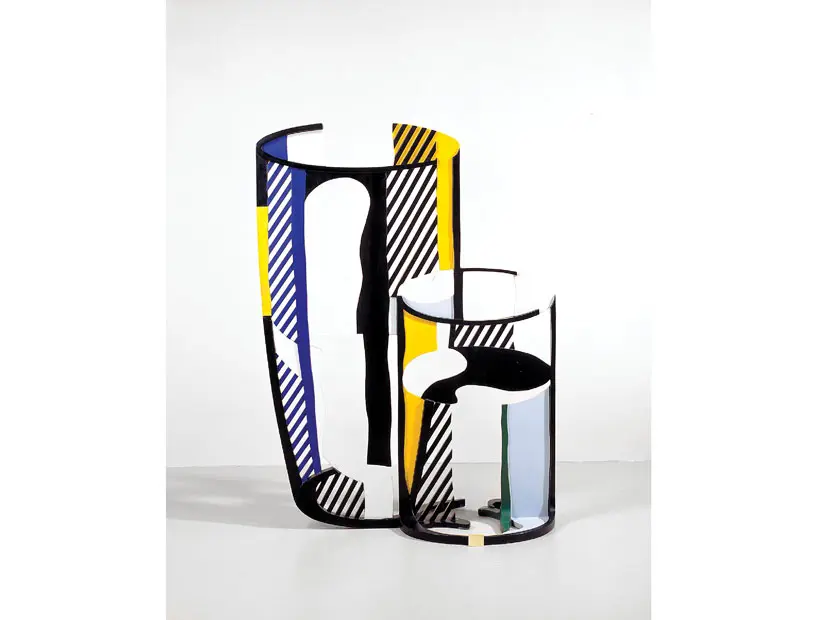 Roy Lichtenstein's Double Glass, 1980