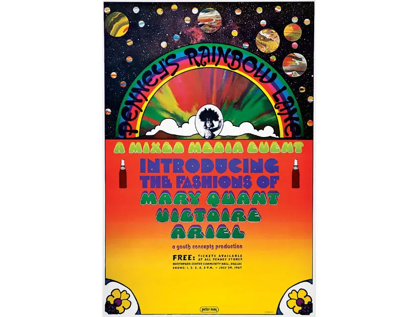 Pop perfection in Peter Max's 1967 poster 