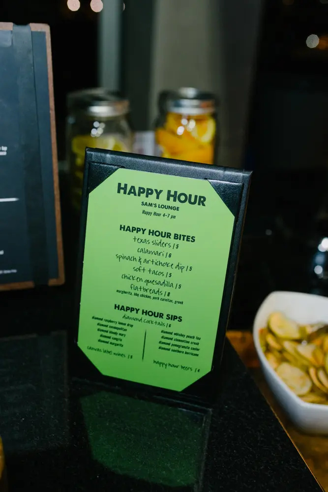 The Hyatt North Houston treated guests to a number of items from its new happy hour menu before dinner. 