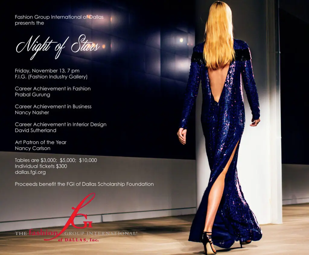 Dallas’ Night of Stars: Celeb Sightings Galore are the Norm at this Fashion Industry Party