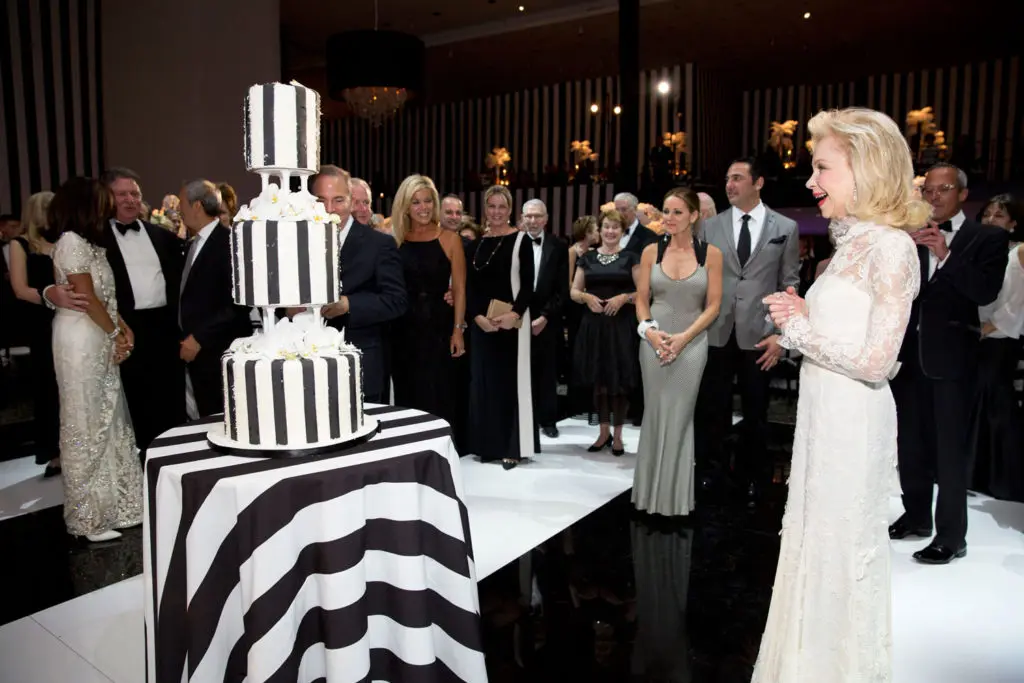Celebs, Royals, Diplomats, a Socialite DJ & an Elton John Surprise: Lynn Wyatt Breaks Records In Black & White