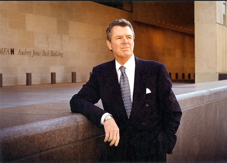 The late Peter Marzio is arguably the museum director that Maxwell L. Anderson most resembles, with his broad world-view vision and eagerness to spend big money on new initiatives. (Photo courtesy MFAH)