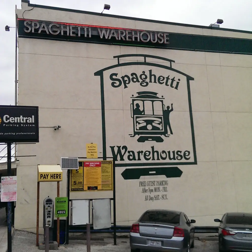 Spaghetti Warehouse is one of a slew of downtown Houston spots rumored to be haunted. (Photo by Matthew Ramirez)