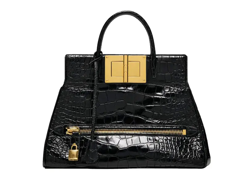 Tom Ford alligator Natalia doctor bag