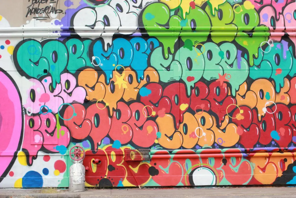 COPE2 is a self-taught graffiti legend.  (1513 St. Emanuel)
