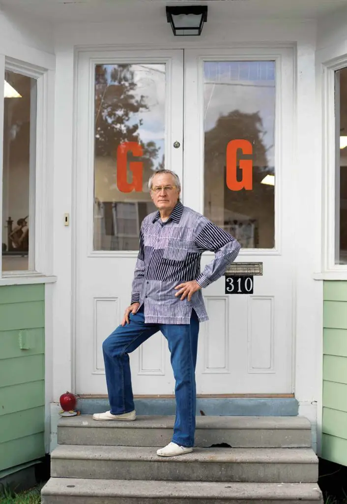 Wayne Gilbert at the G Spot Contemporary Art Space, a previous iteration of his long-time Heights gallery