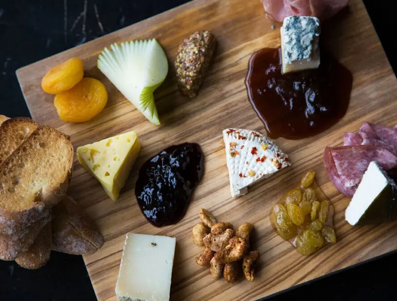 Start your meal with a cheese plate from Stone's Throw's new food menu. (Photo courtesy Stone's Throw)