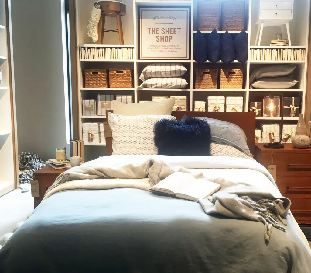 Style your bedroom using one of West Elm's many inspiration vignettes. 