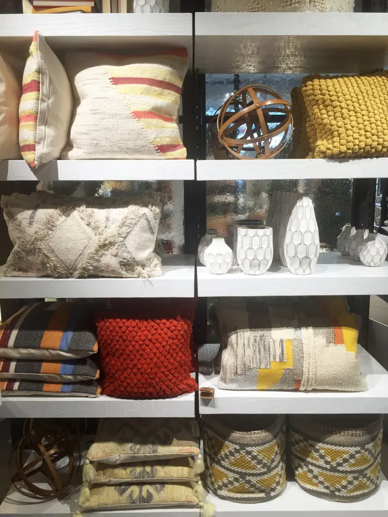 There's no shortage of artisan products. 