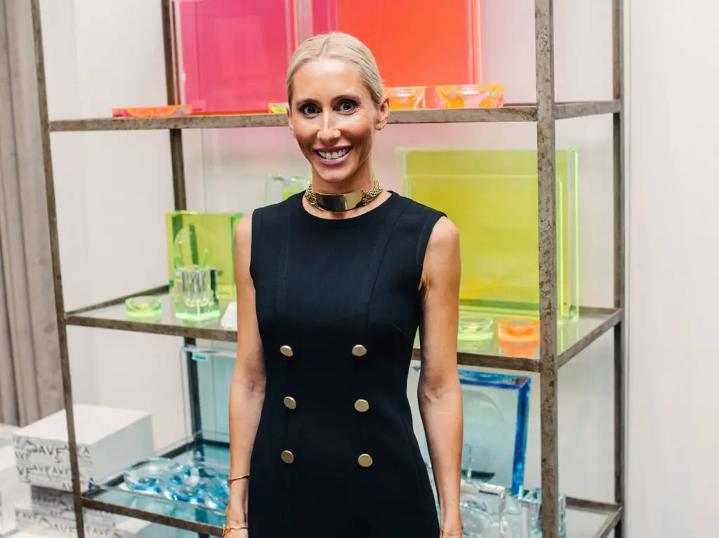 Acrylic Fever: Alexandra von Furstenberg Draws Stylish Crowd in Uptown Park