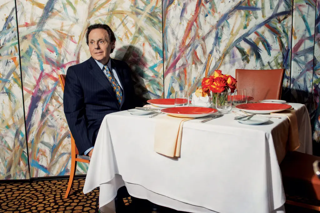 Tony Vallone at his namesake Houston restaurant. (Photo by Jay Tovar)