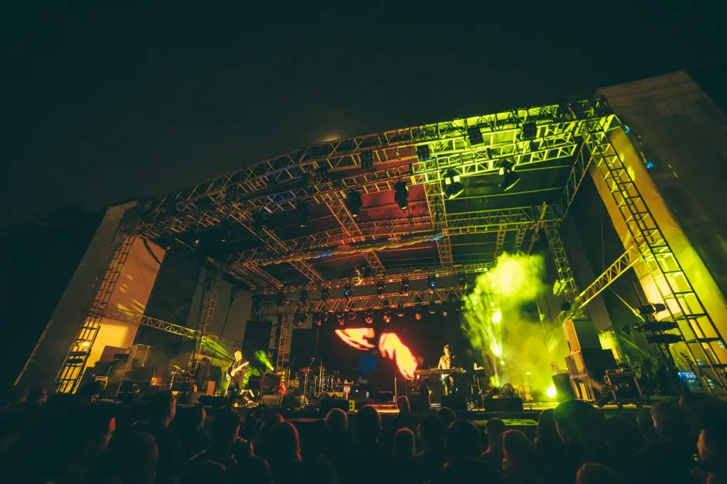 New Order thrills the crowd at Day for Night. 
