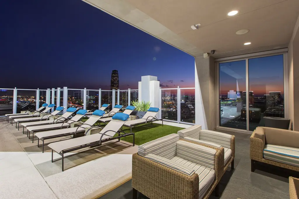 Rooftop terrace