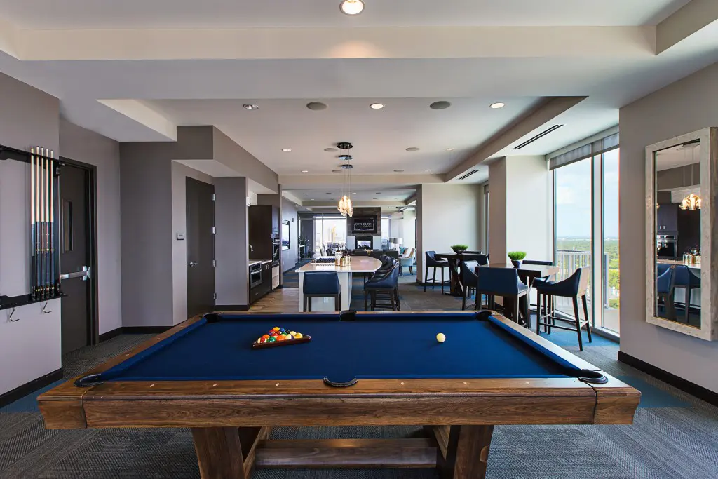 Billiards in the SkyLounge