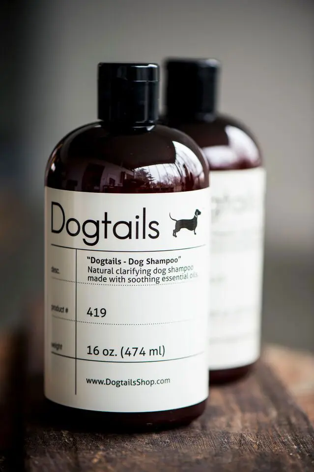 Dogtails shampoo, $16