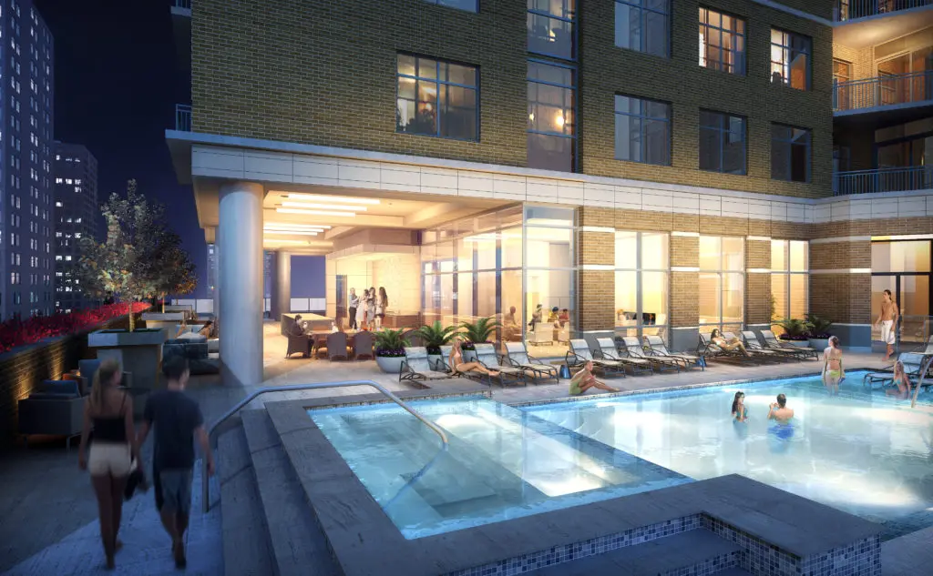 Pool Deck. 