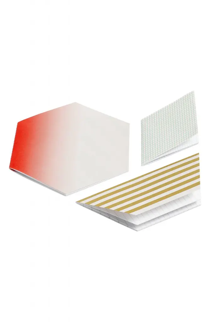 Hay trio notebook set, $10