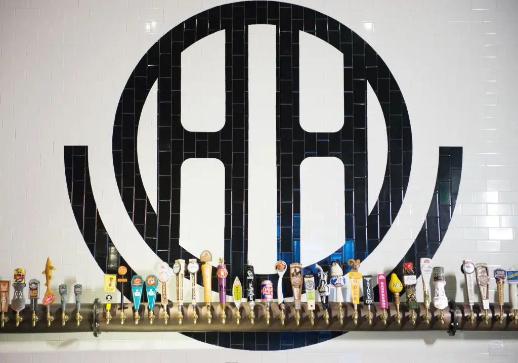 Happiest Hour beer taps