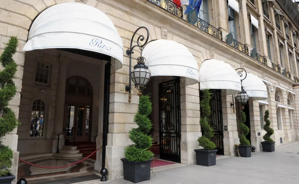Ritz Paris is arguably the most high-profile luxury hotel in the world. Courtesy  The Ritz.