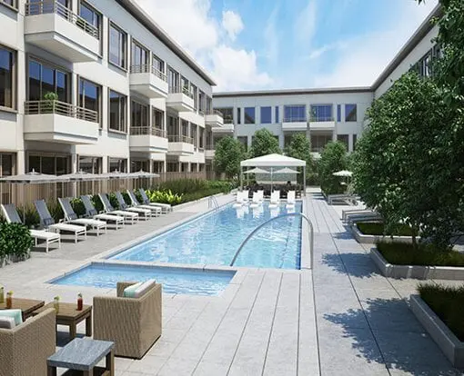 This is what Grey House's pool is supposed to look like.