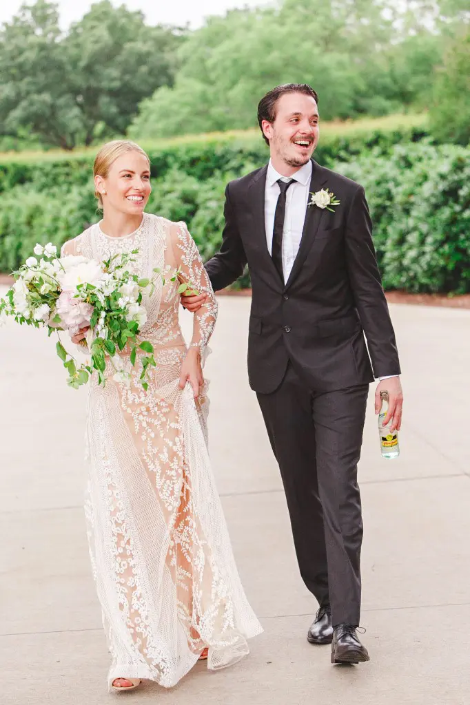 The glowing couple
