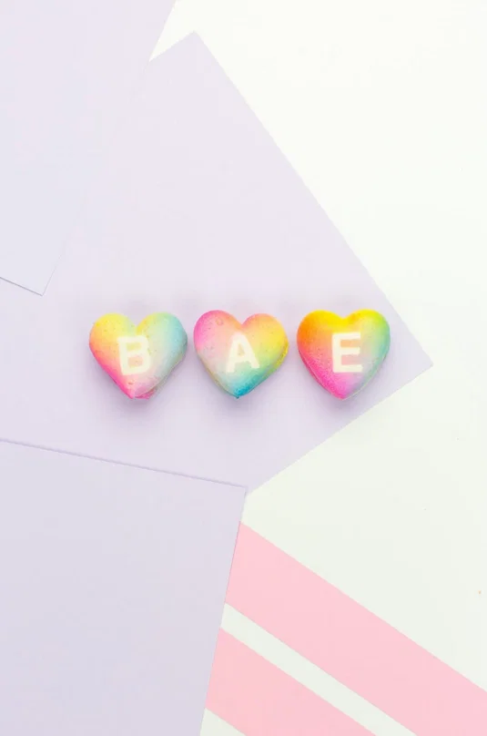 We doubt there's a cooler way to express love on your wedding day than with macarons that spell out "Bae". Blogger Ashley Rose explains how to make these sweet treats on her blog Sugar and Cloth.(Photo by Jared Smith) 