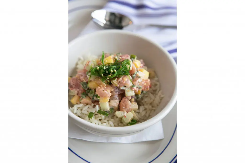 Build-your-own poke bowls at the new Little Liberty. (Courtesy photo) 