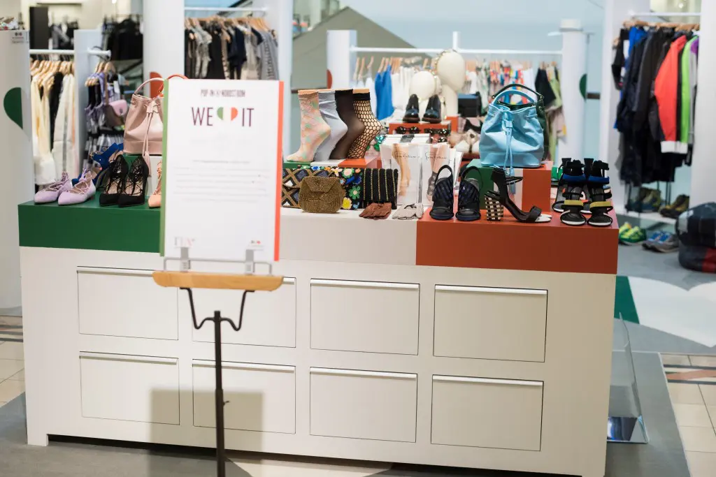 Nordstrom pop-up shop at The Galleria in Dallas, Texas.