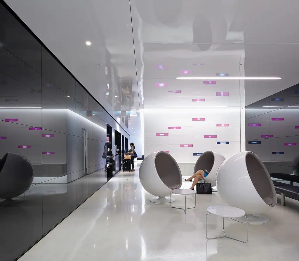 Hyundai Card Air lounge, Seoul, Korea