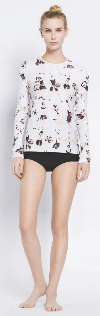 Hot Swimwear With an Arty Touch: Sun Protection Never Looked So Good