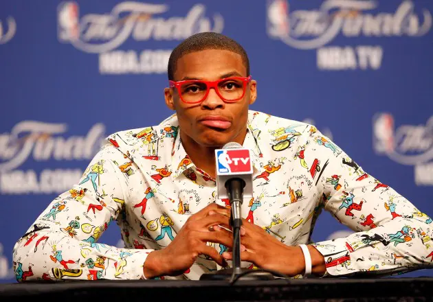 Russell Westbrook is to sports fashion what Babe Ruth is to baseball.