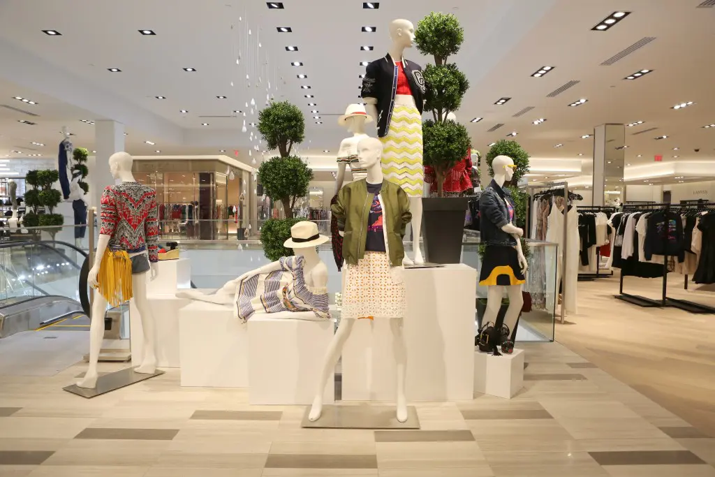 Saks' second floor is home to Women's Contemporary, Women's Designer, Modern, the Fifth Avenue Club, 51Fifteen Cuisine & Cocktails, Outerwear, Intimate Apparel and The Fur Salon. (Photo by Priscilla Dickson)