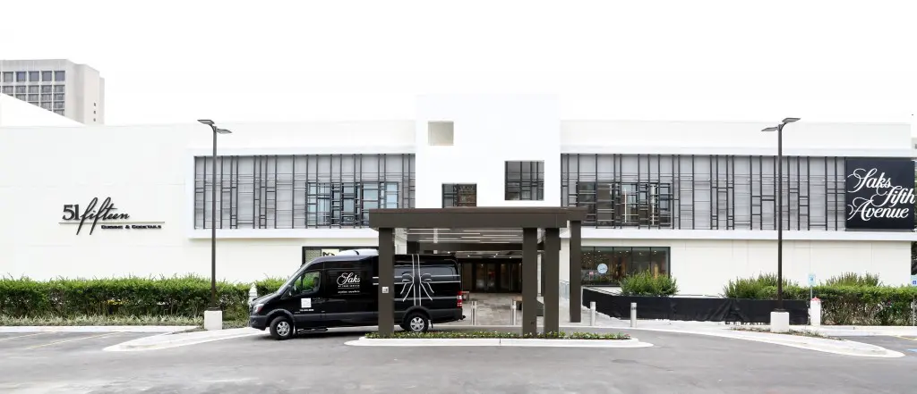The Saks At Your Service sprinter — the new service brings the Saks experience straight to your home, hotel or office. Call 713.300.3695 to book your appointment.  (Photo by Priscilla Dickson) 