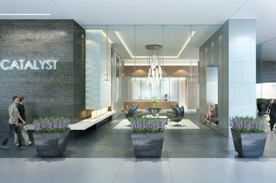 Catalyst entry (Photo courtesy Ziegler Cooper) 