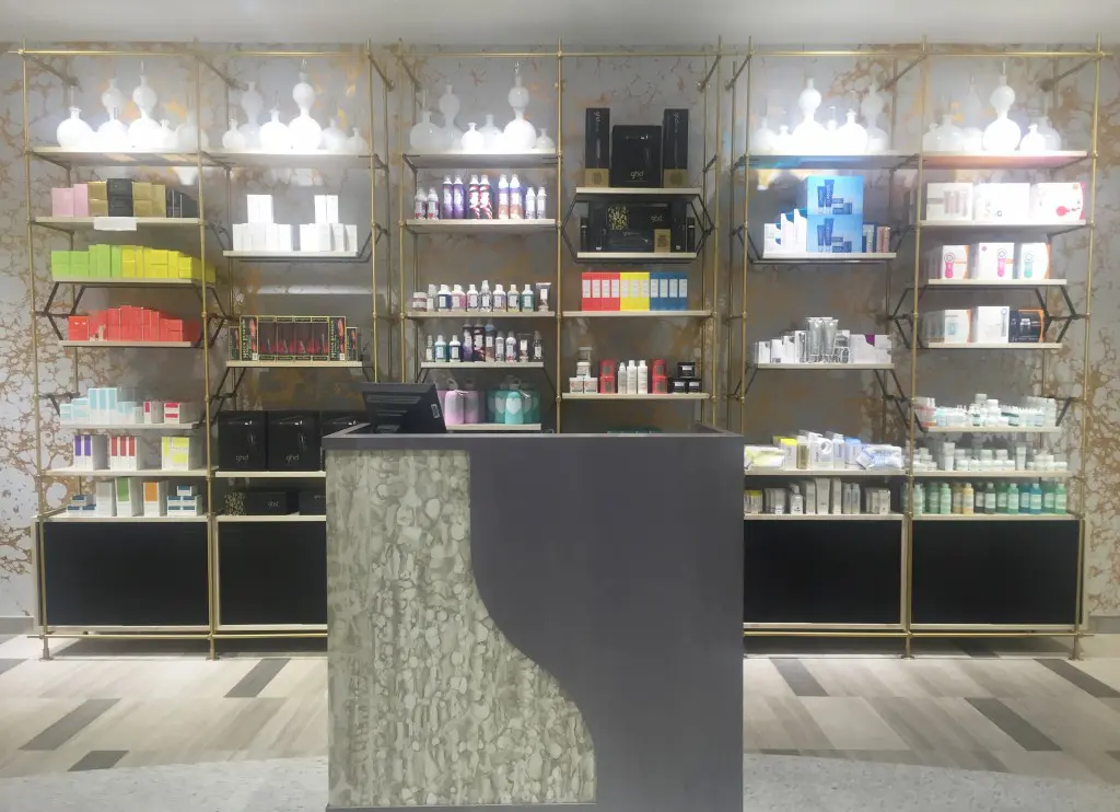 The store contains the second-largest Saks beauty and fragrance department in the country. (Photo by Jailyn Marcel) 