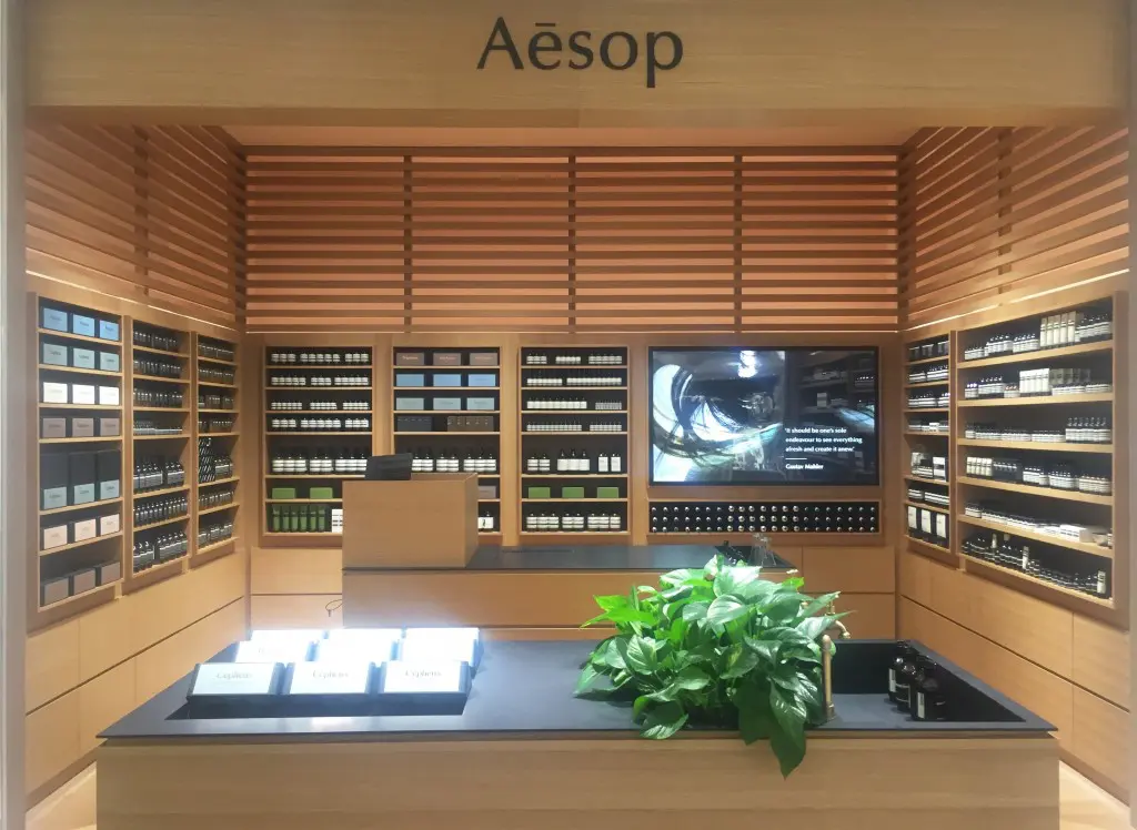 Aesop at Saks Fifth Avenue (Photo by Jailyn Marcel) 