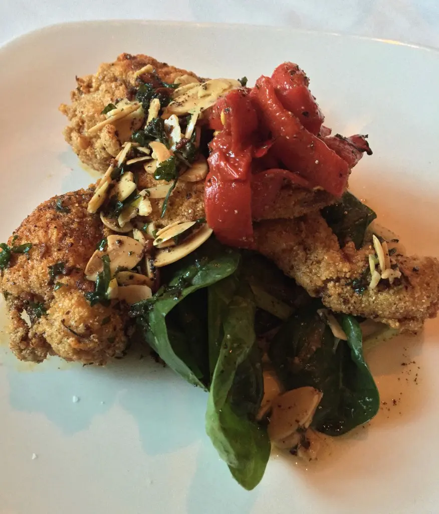 These frog legs, from Louisiana, impress.