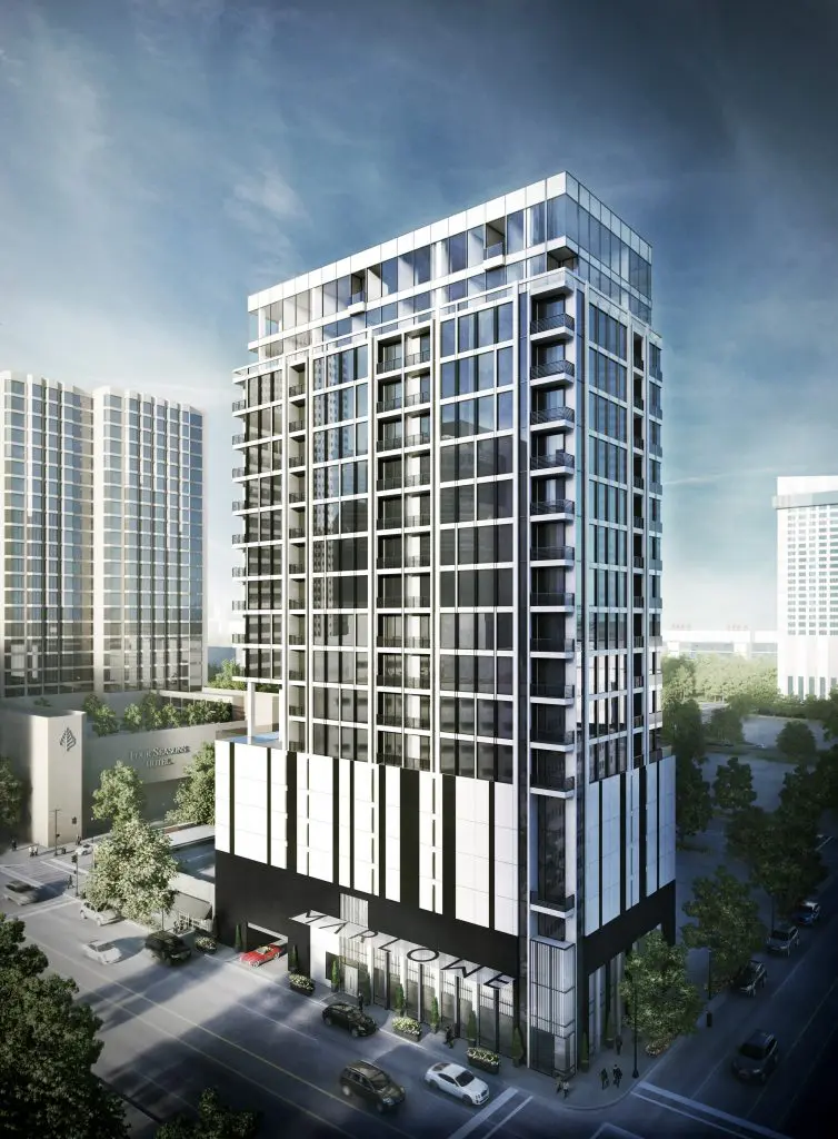 Marlowe will feature seven penthouses equipped with private two-car garages. (Photo courtesy Randall Davis) 