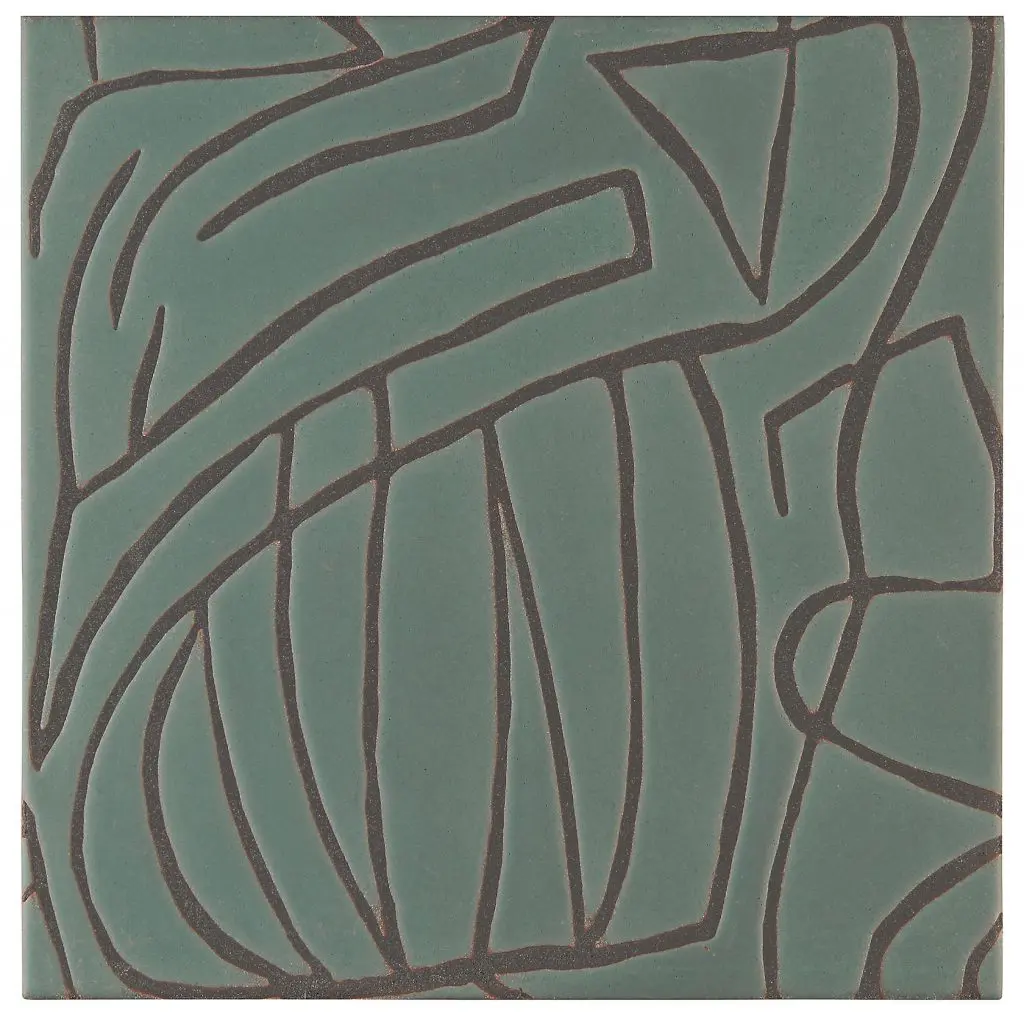 Kelly Wearstler's Maven Canyon tile, at Ann Sacks