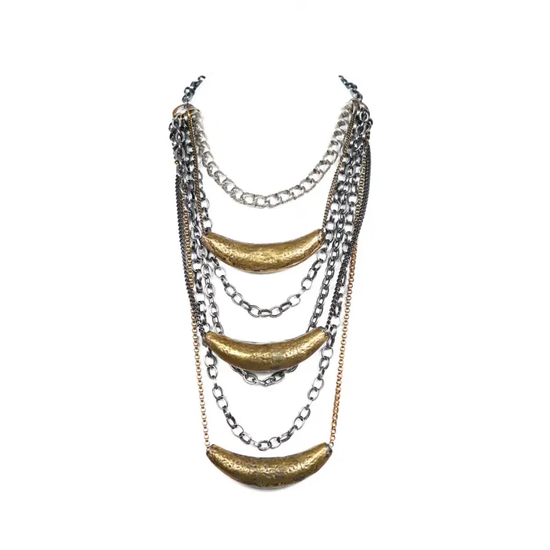 Laura Cantu's Half Moon necklace
