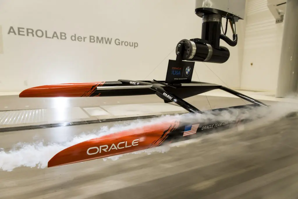 Oracle Team USA and BMW have a good thing going.
