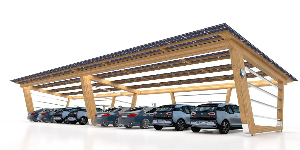 Energy of the future, now: iSolar Carport from BMW.