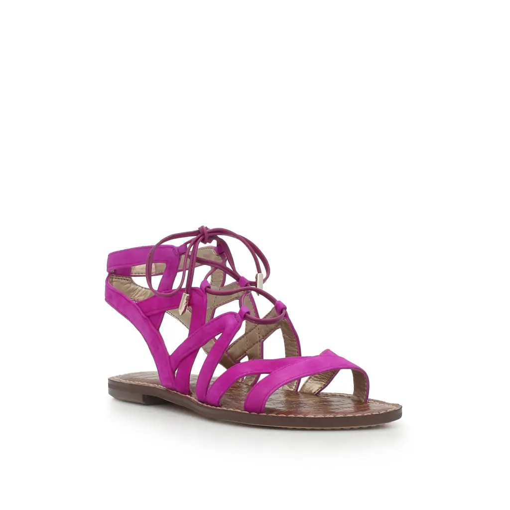 Gemma lace-up gladiator sandal, $100