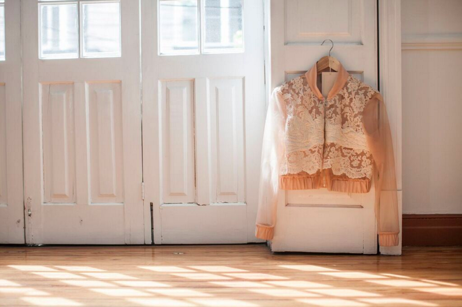Embroidered jacket by Latin American brand Trista 
