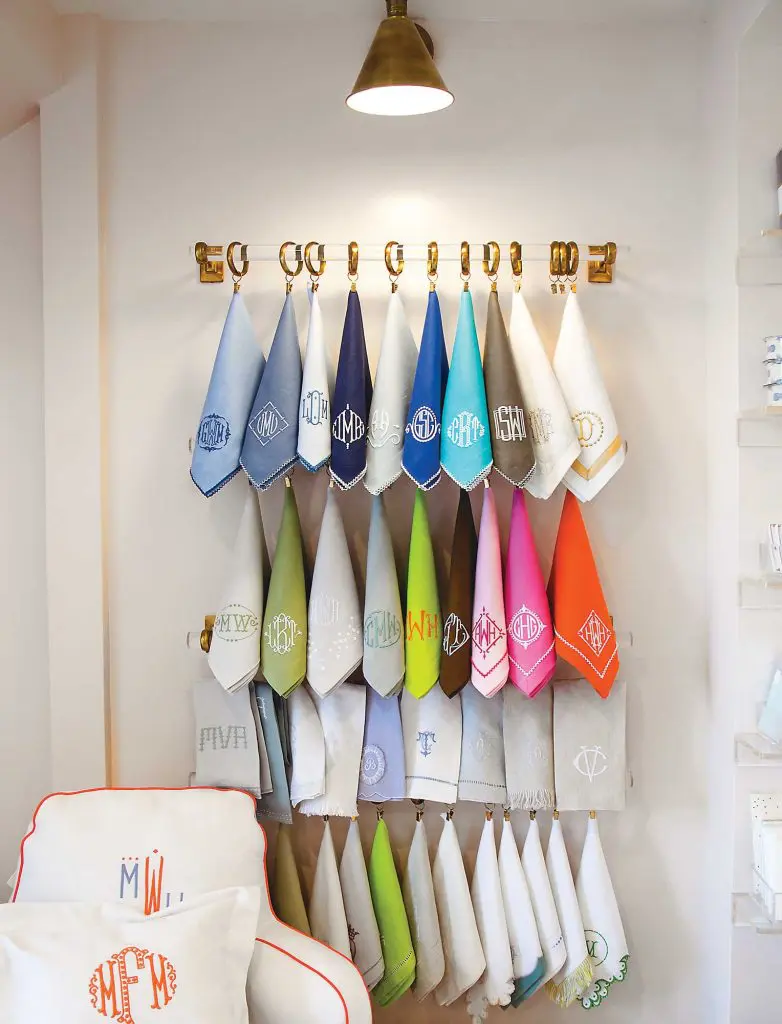 Monogram everything at Ellis Hill