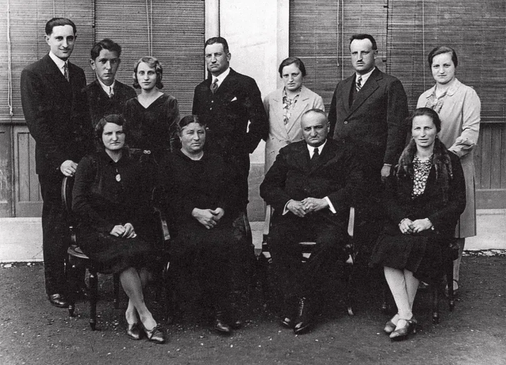Giorgetti family, circa early 1900s